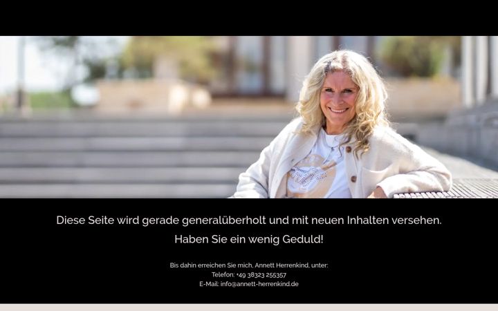 Screenshot of annett-herrenkind.de