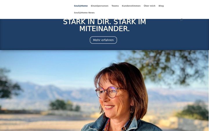 Snímek obrazovky annette-hoese.de