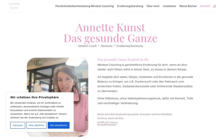 Zrzut ekranu annette-kunst.com