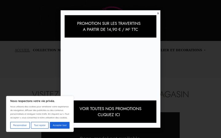 Screenshot of annettecarrelages.fr