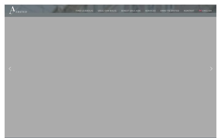Screenshot of annetteersted.dk