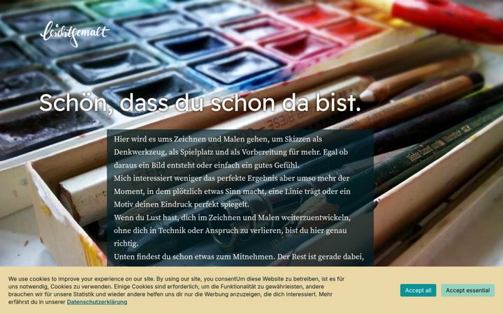 Screenshot of annettegevatter.de
