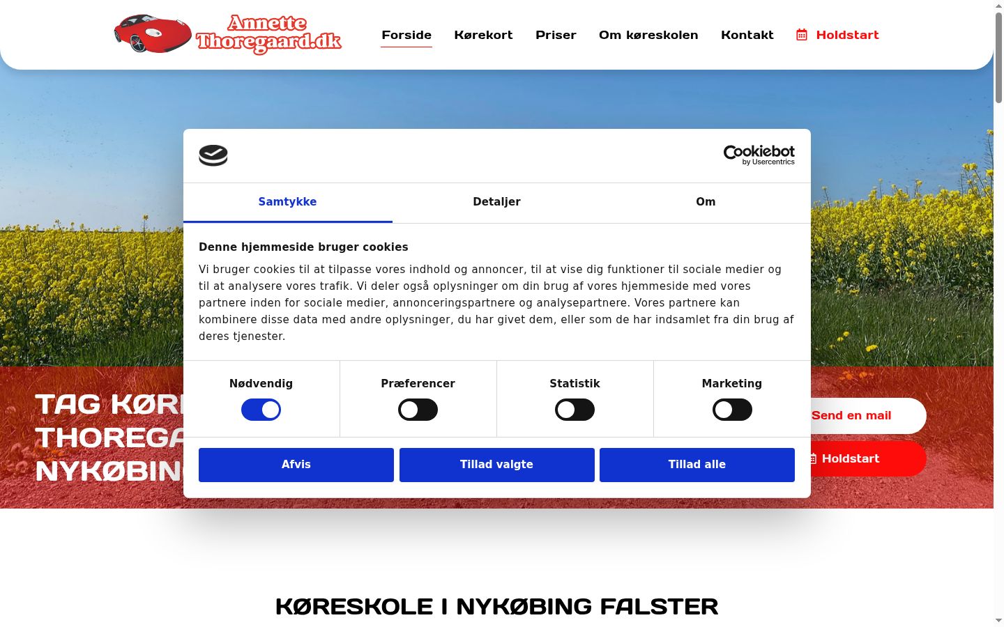 Ekraanipilt nõusolekubännerist, mida näidati enne mis tahes suhtlust