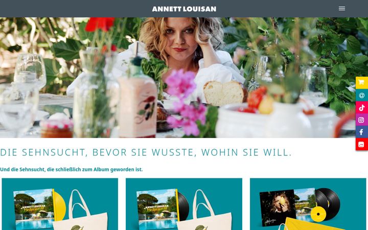 Екранна снимка на annettlouisan.de