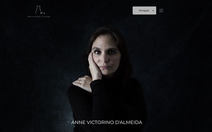 Screenshot di annevictorinoalmeida.com
