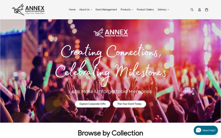 Screenshot of annexcs.com