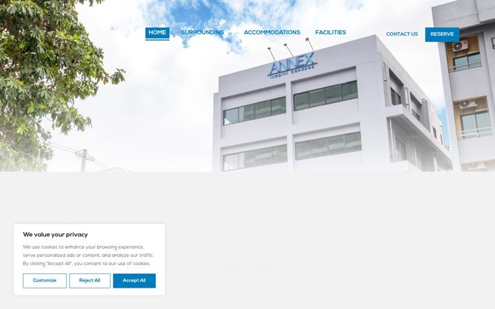 Screenshot di annexhotels.com