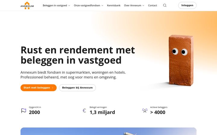 Snímek obrazovky annexum.nl