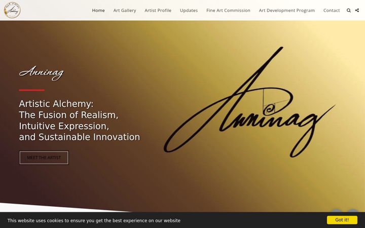 Screenshot di anngarroyovillanueva.com