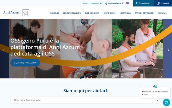 Ekrano kopija anniazzurri.it
