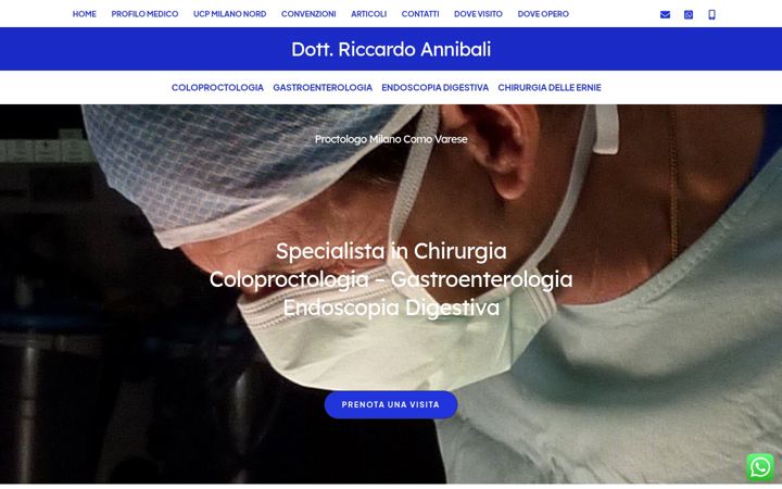 Screenshot of annibaliriccardo.com