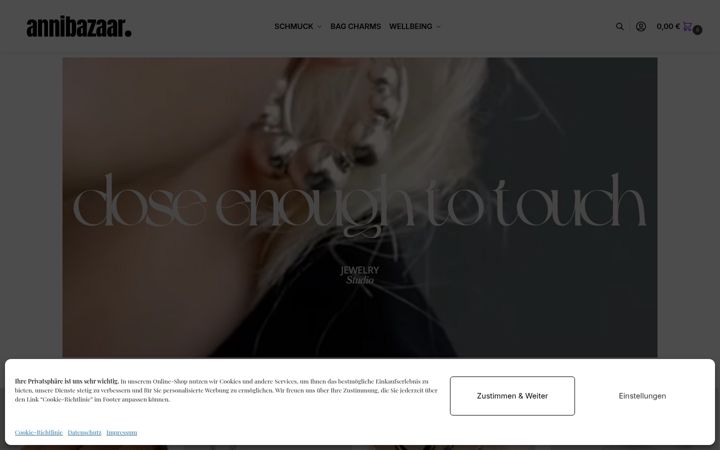 Screenshot of annibazaar.com