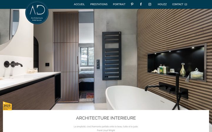 Screenshot di annick-denize.fr