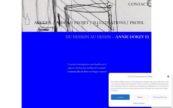 Screenshot of anniedorey-ei.com