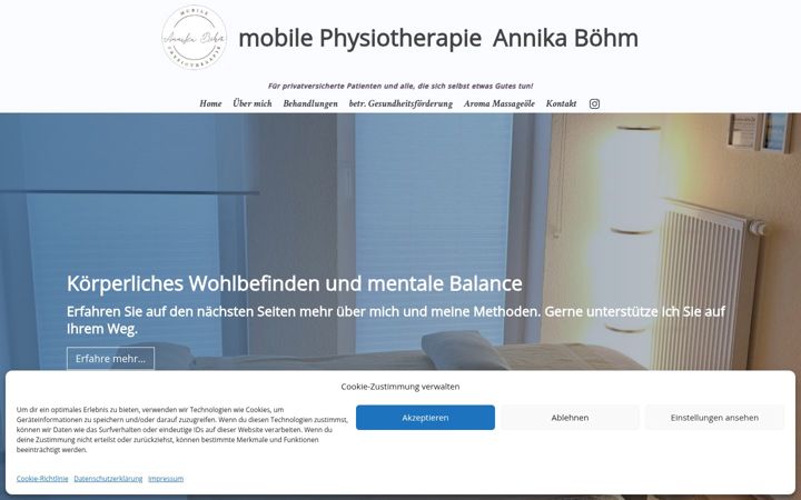 Screenshot of annika-boehm.de