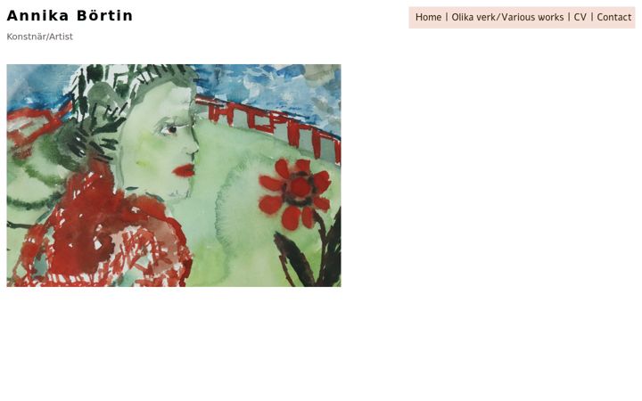Screenshot of annikabortin.se