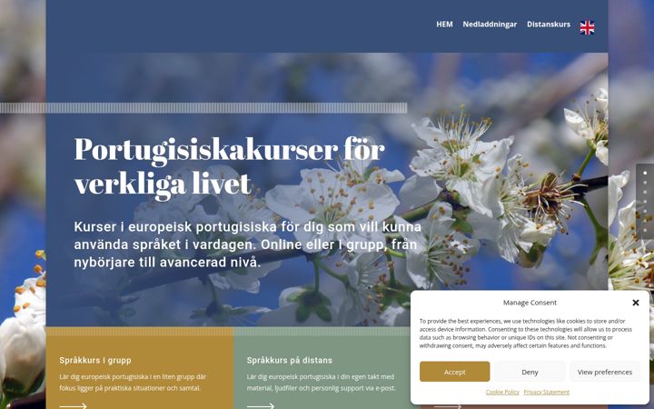 Screenshot ta' annikafeder.se