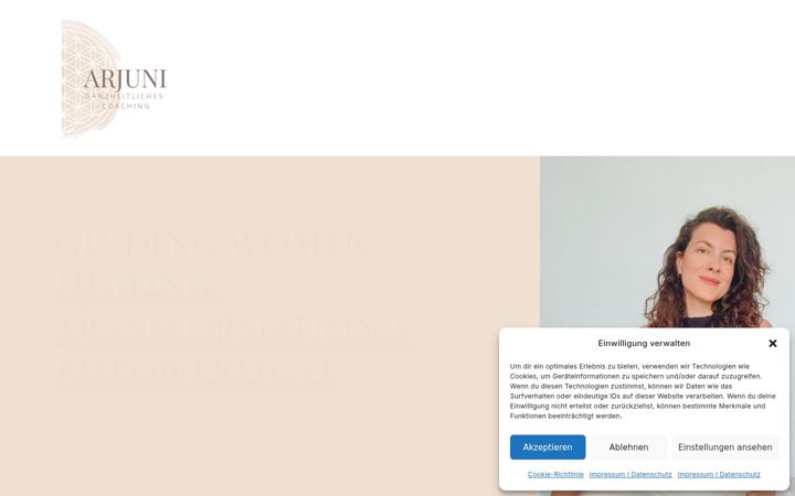 Screenshot of annikameier.de