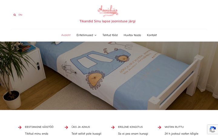 Screenshot of annilii.ee