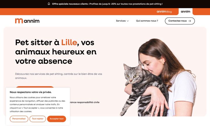 Screenshot of annim.fr