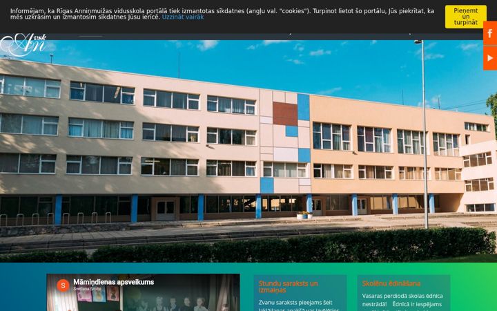 Screenshot di anninmuizas-vsk.lv