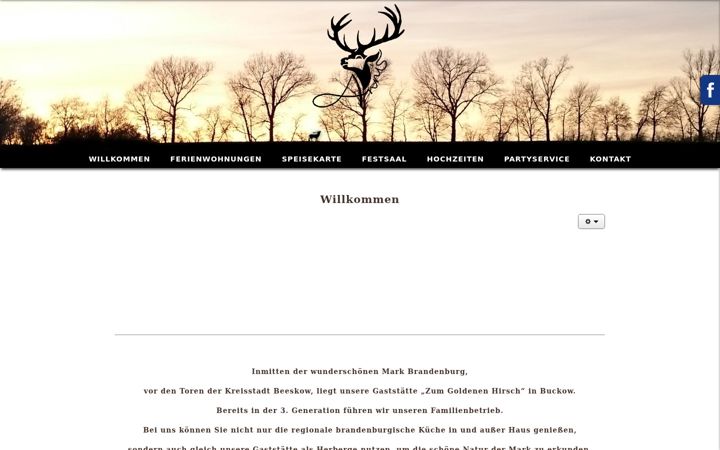 Captura de ecrã de annisgoldenenhirsch.de