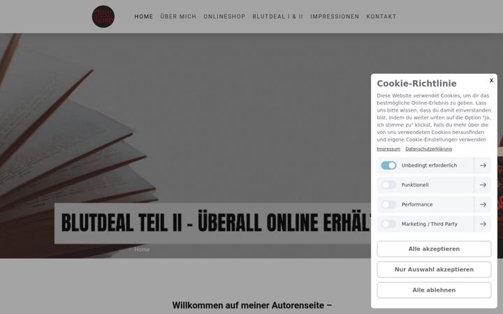 Screenshot of annitemp.de