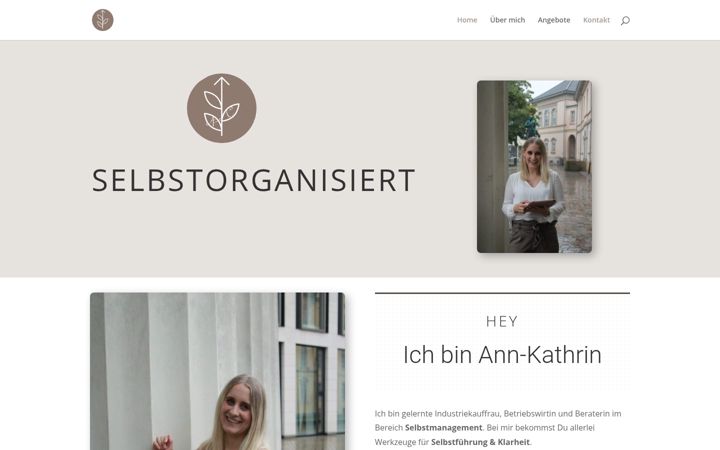 Screenshot of annkathrin-selbstorganisiert.de