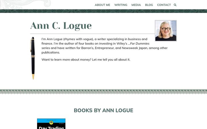 Screenshot of annlogue.com