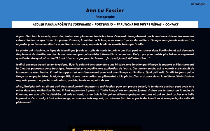 Screenshot of annlu-fossier.photo