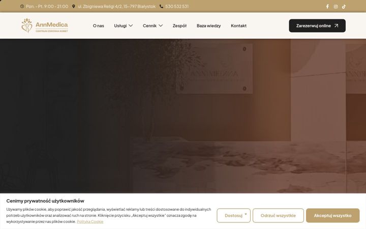 Screenshot di annmedica.pl