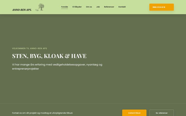 Screenshot di anno-ren.dk