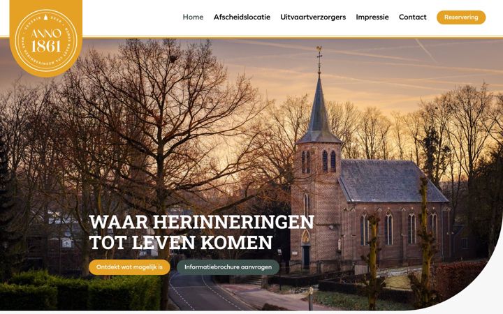 Screenshot of anno1861.com