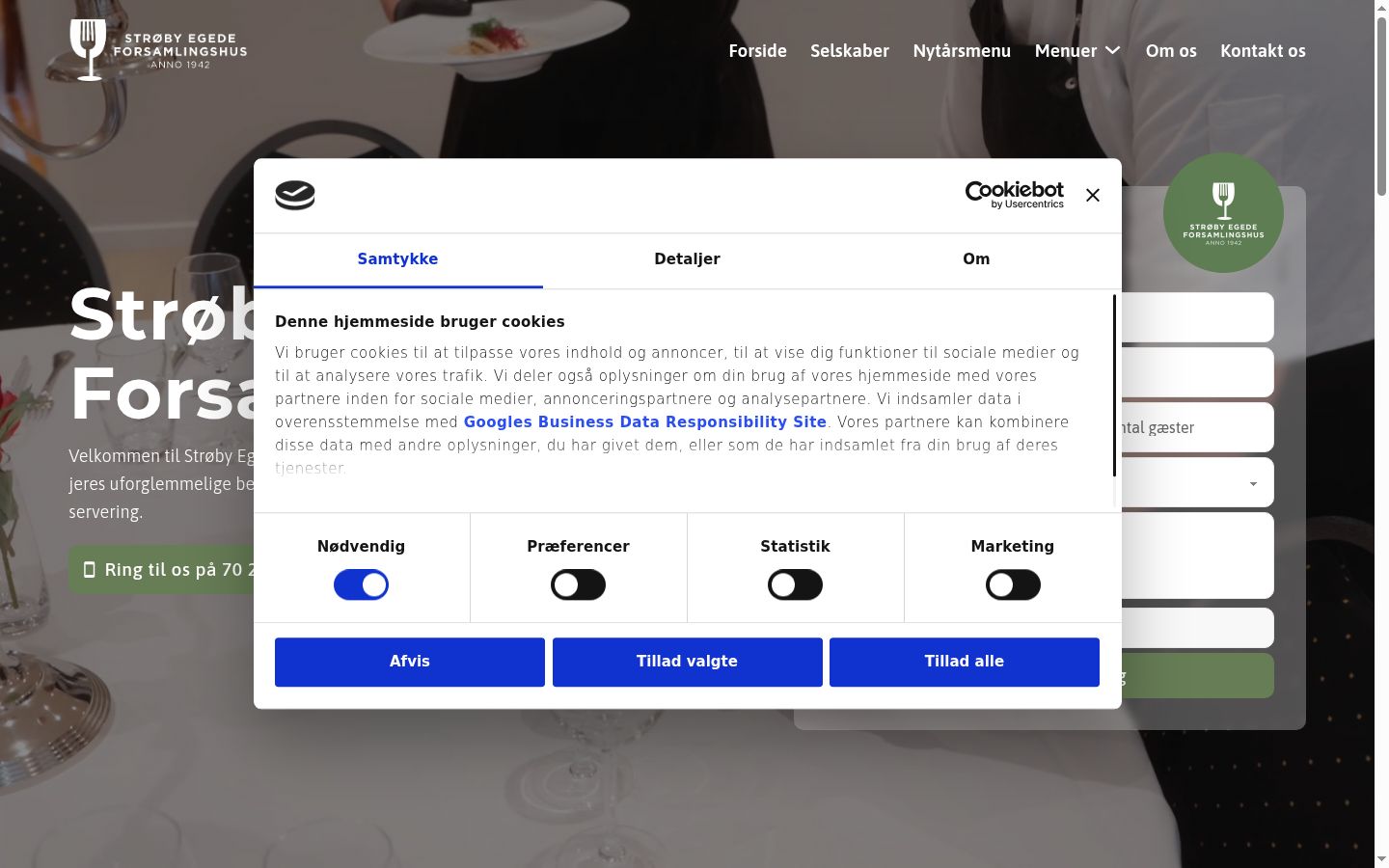 Sutikimo reklamjuostės, rodytos prieš bet kokią sąveiką, ekrano kopija