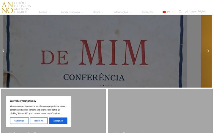 Screenshot of annoleiloes.pt