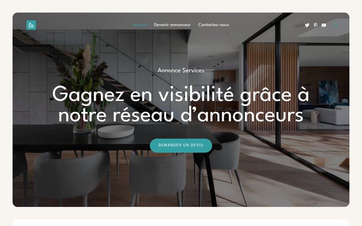 Screenshot of annonce-services.com