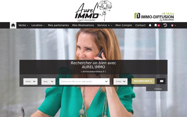 Screenshot of annoncesbordeaux.fr