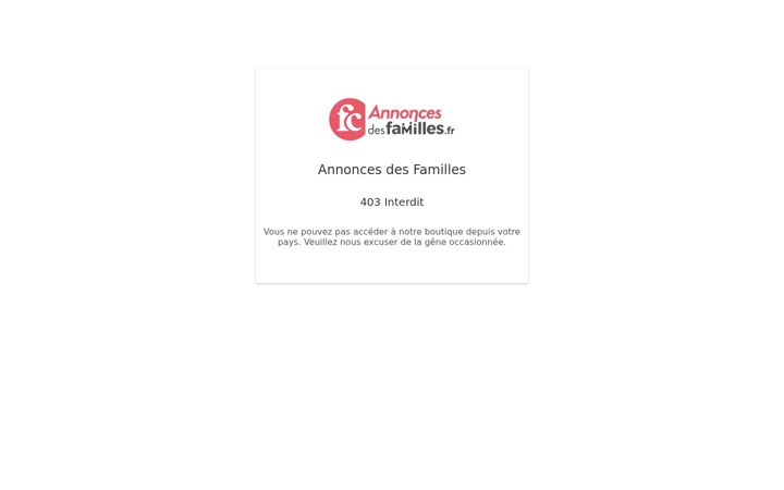 Screenshot of annoncesdesfamilles.fr