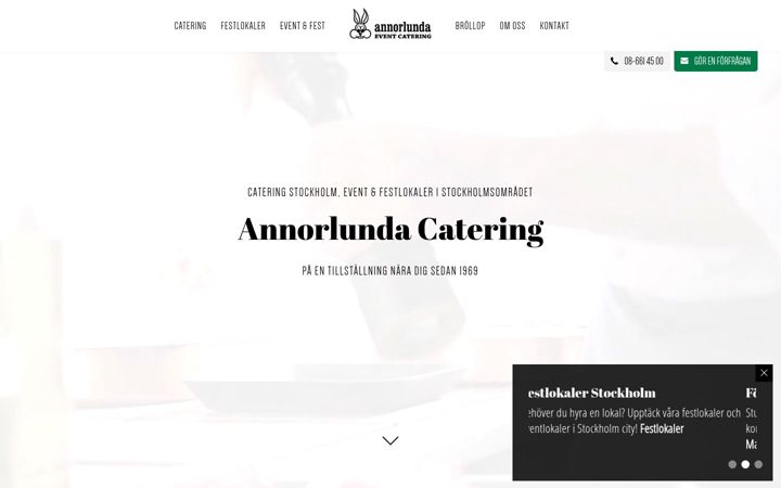 Screenshot of annorlunda.se