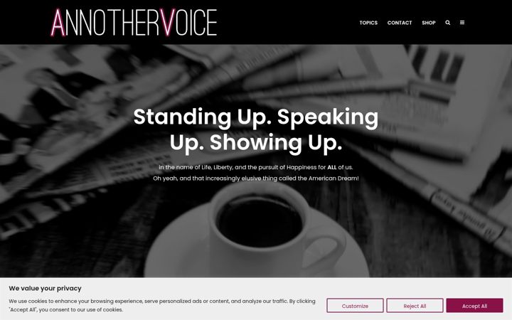 Képernyőkép: annothervoice.com