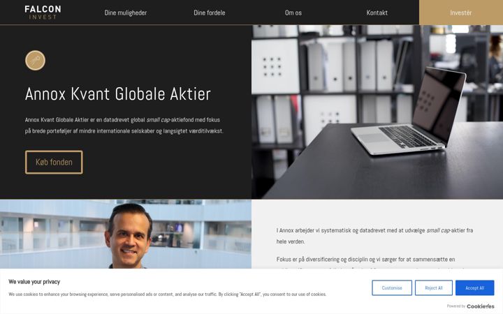 Screenshot of annox.com