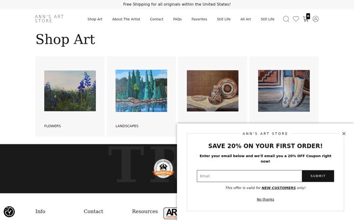 Képernyőkép: annsartstore.com