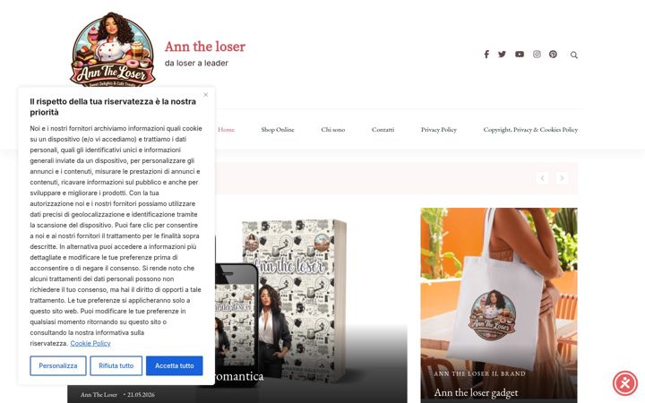 Screenshot of anntheloser.com