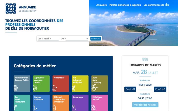 Screenshot of annuher.com