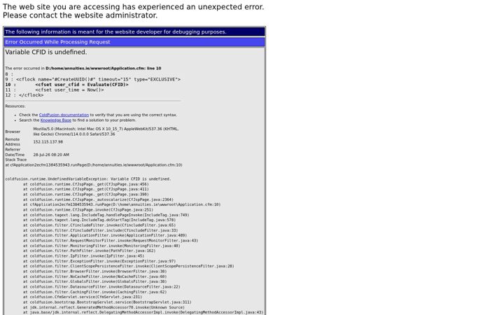 Screenshot of annuities.ie