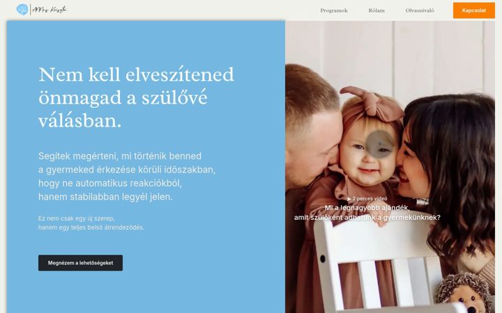 Posnetek zaslona annuskriszta.hu