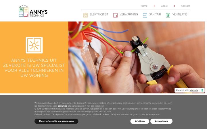 Screenshot of annystechnics.be