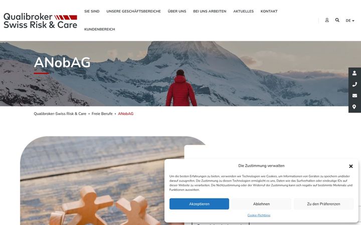 Screenshot of anobag.com