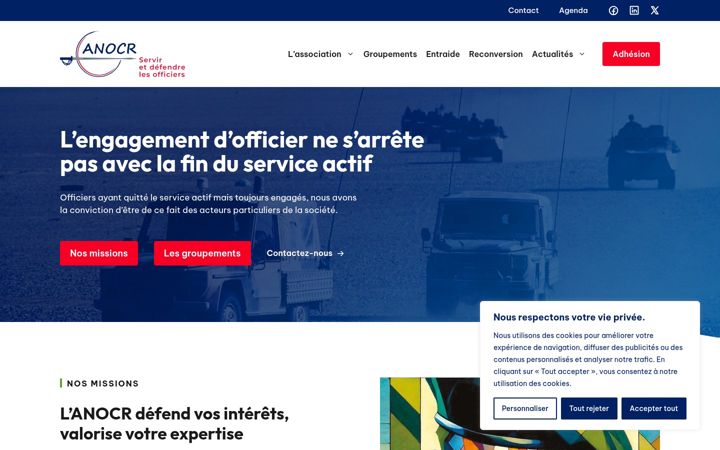 Screenshot of anocr.org
