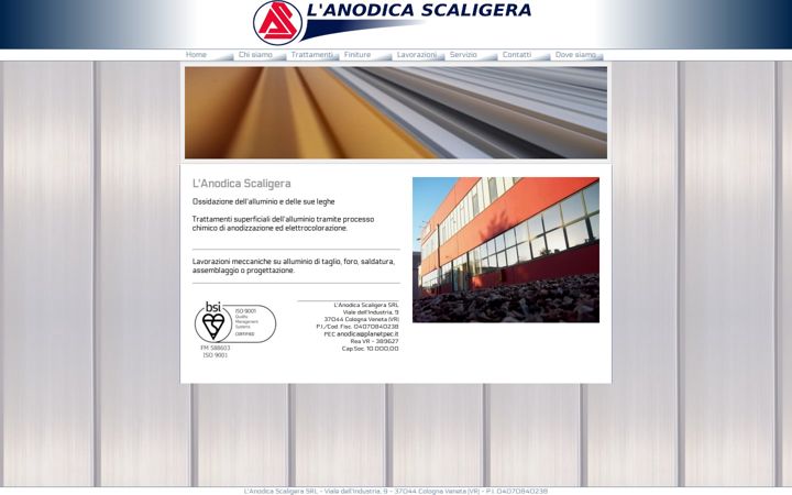 Screenshot of anodicascaligera.com